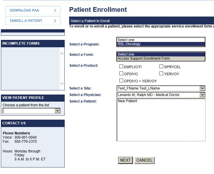 In order to assist your new patients in enrolling, download and have each patient sign the Patient uthorization and greement (P).