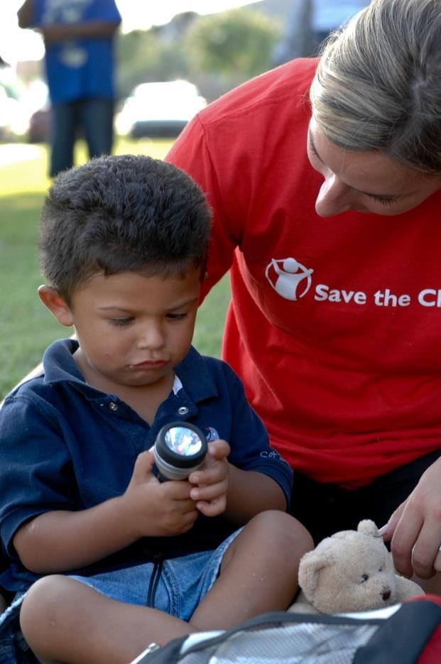 Protecting Children in Emergencies Since Hurricane Katrina, Save the Children has served more than 800,000 children impacted by US emergencies.