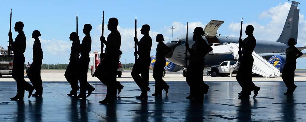 Photo by Senior Airman Jenay Randolph m drill during JROTC Day Oct. 3, at MacDill Air Force Base.