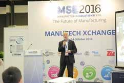 ManuTech Xchange The 3-day enriching learning sessions on the latest industry trends and manufacturing technological solutions were very wellreceived by close to 1,000 visitors!