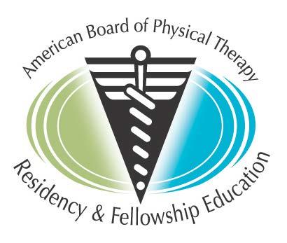 American Board of Physical Therapy Residency and Fellowship Education ABPTRFE Rules of Practice & Procedure September 2015 Edition (most recent changes