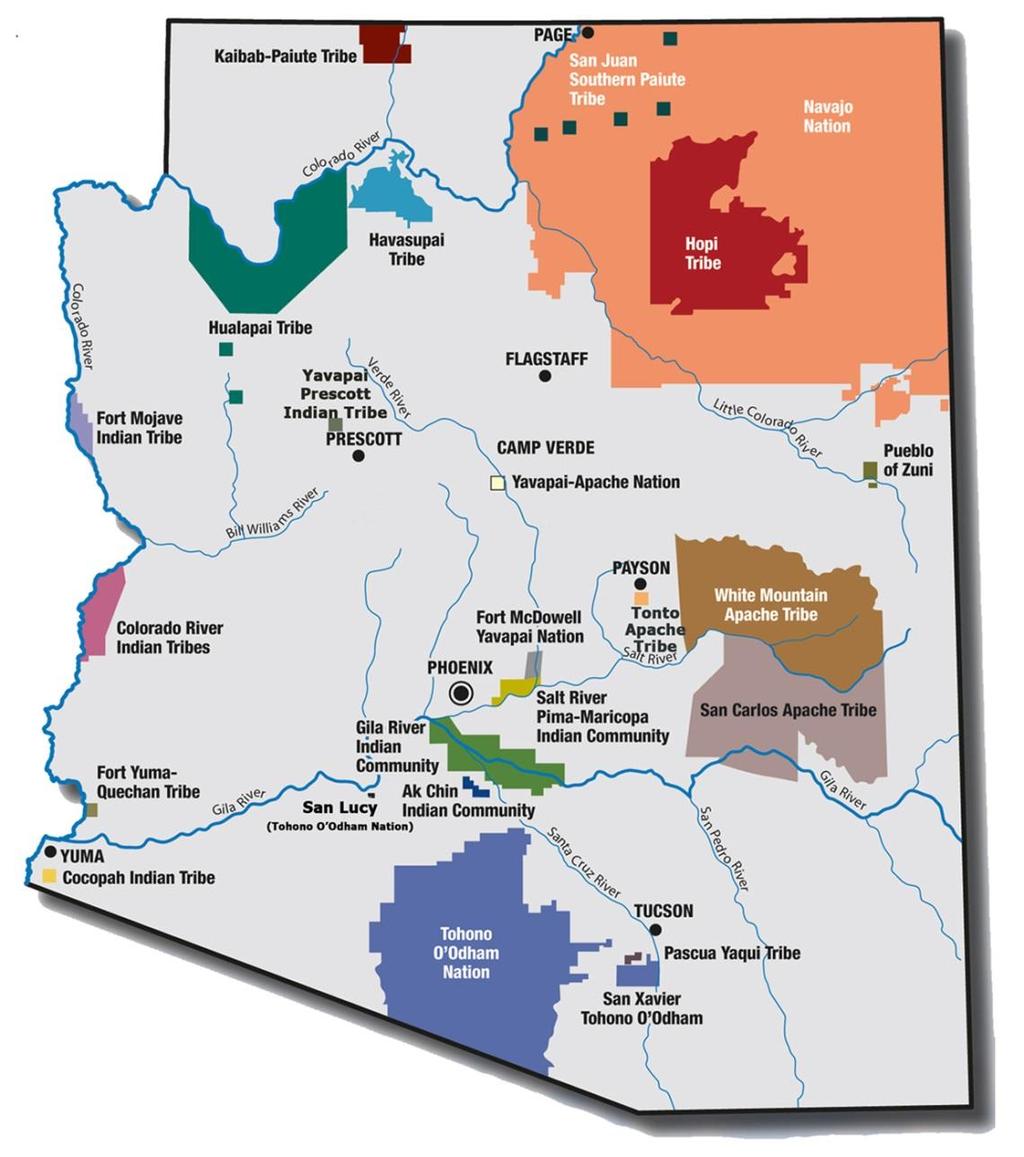 Arizona Tribal LTC Ombudsman Programs 2 Area Agencies on Aging that specifically