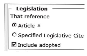 Therefore, the LSDBi Manual includes the most up-to-date legislation available and a mechanism for quickly searching and locating legislation through a variety of user-friendly methods.