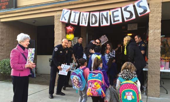 Here locally, 30 schools registered 23,517 students for the Great Kindness Challenge. Mercy and Memorial Hospitals partnered with Leo B.