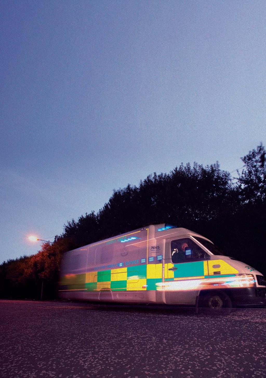 The change in demand for the Scottish Ambulance Service At the frontline of the NHSScotland, the Scottish Ambulance Service (SAS) currently provides an emergency, unscheduled and planned service to