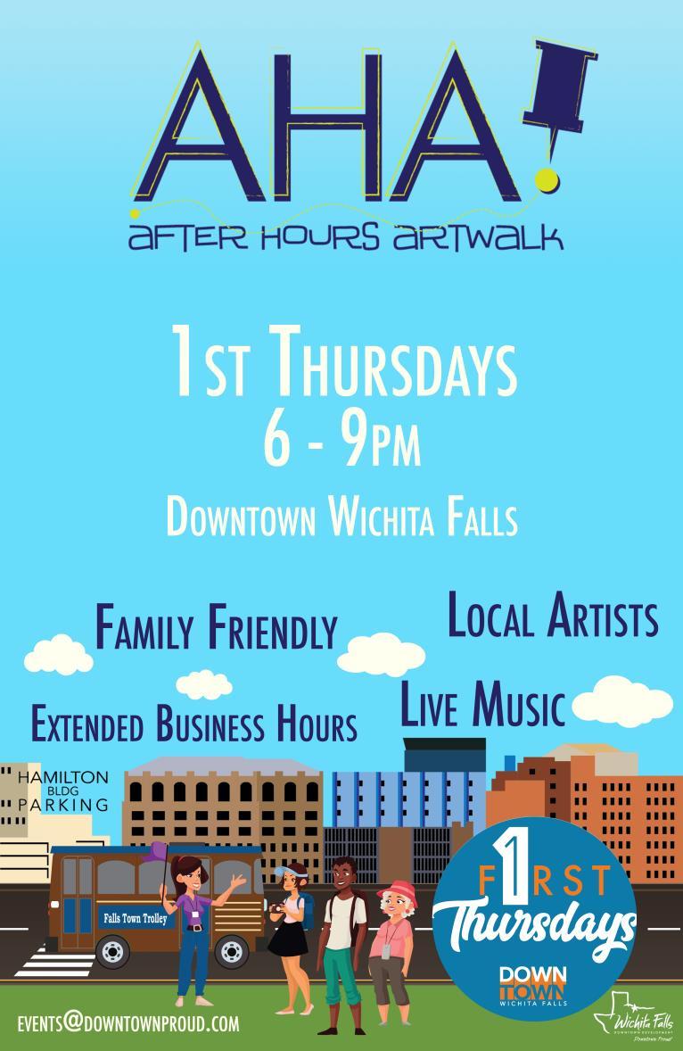 The After Hours Art walk Held on Thursdays down Town WF from 6-9 and features extended hours for local businesses, free admission to museums and galleries and live music