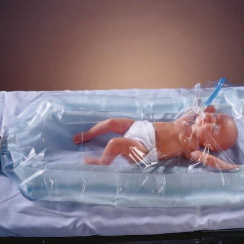Model 530 Pediatric Blanket Long This blanket gently surrounds the child with temperature-controlled air.