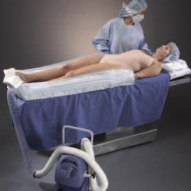 Model 646 Sterile Cardiac Access Blanket with hose The cardiac access blanket helps maintain normothermia and allows unrestricted access to the patient.