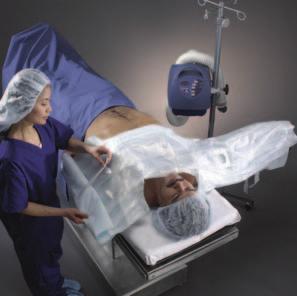 Model 522 Upper Body Blanket Designed for use during surgical procedures on the lower half of the body.