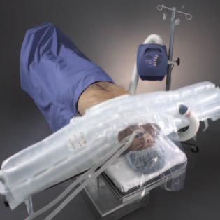 tucked to accommodate various patient positions Patented attached clear head drape to keep warm air around the intubated patient s