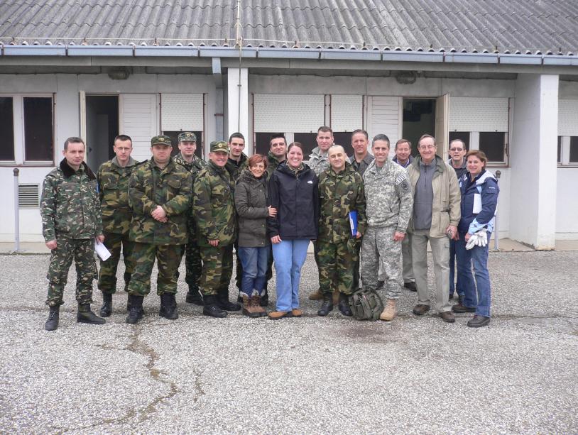 ARMY OF THE REPUBLIC OF MACEDONIA Visits by the expert team In 2011 Macedonian storage sites (Erebino, Drenov Dol and Krivolak) were visited by
