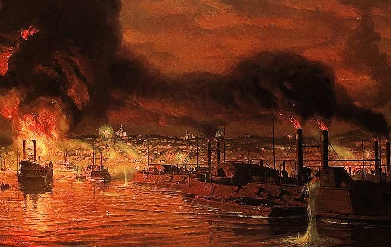 Colonel James L. Autry, military commander of Vicksburg Farragut s guns had trouble reaching the city above. It was up to General Grant. His solution was to starve the city into surrender.