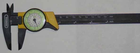 Figure 5 7/8 Inch Denver Foam Used as Backer Rod for Wide Joints Figure 6 Micrometer Used to Measure Joint Opening Width Early Entry Saw Experiment An early entry saw experiment is co-located with