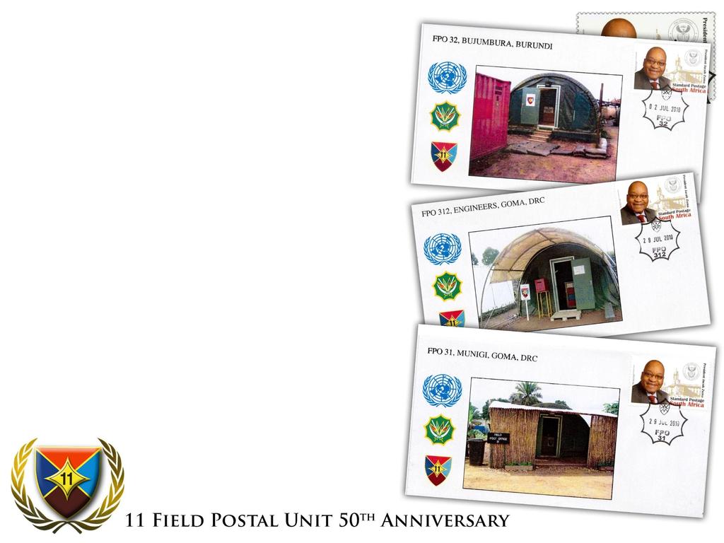 Postal services rendered by 11 FPU after 1994 During the integration process of the non-statutory forces in 1994 at Bloemfontein and during Operation Boleas in 1998 in Lesotho 11 FPU also played a