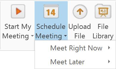 Both options create an Outlook meeting invitation that you can edit and send to your guests.