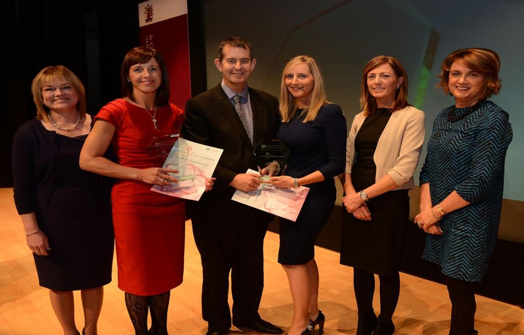 Health Minister congratulates winners Mr Liam Creagh, Freelance TV Reporter, Redbox Media, acted as Master of Ceremonies for the event and delighted in showcasing a DVD of the finalists in each