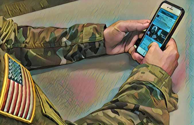 Issue 02/18 Social Media... Continued from Page 9 2017. It is a way to facilitate communication, but the most effective way to communicate with Soldiers is face to face.