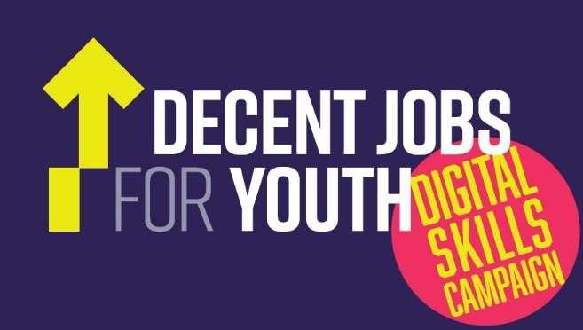 ILO-ITU Digital Skills for Decent Jobs for Youth Campaign to train 5 million youth with job-ready digital skills ILO and ITU are leading the Digital Skills for Decent Jobs Campaign as part of the