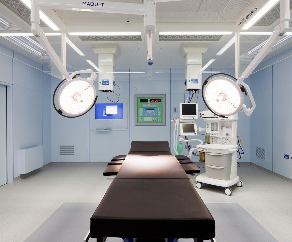 Letterkenny General Hospital, Donegal Value: e5 million Programme: 18 Months We installed the complete range of electrical services to the extension of this existing hospital.