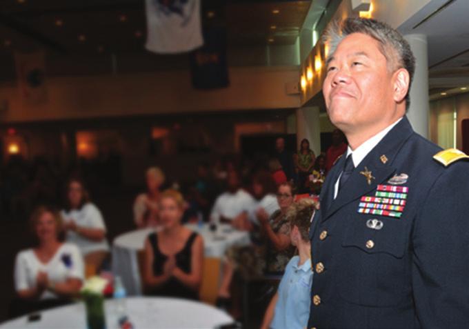 Guard and Reserve volunteers, military veterans and their families. John Tien Colonel, U.S.