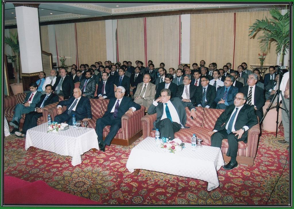 The event was attended by the senior management