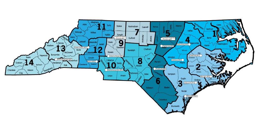 North Carolina - Strategic Mobility Formula Statewide Level: Projects of statewide significance will receive 40% of the available revenue, totaling $6 billion over 10 years. 100% data-driven.