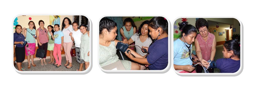 FUTURE NURSES OF GUATEMALA RN Maria Cabrera and Nurse Practitioner Elizabeth Cabrera, her daughter,