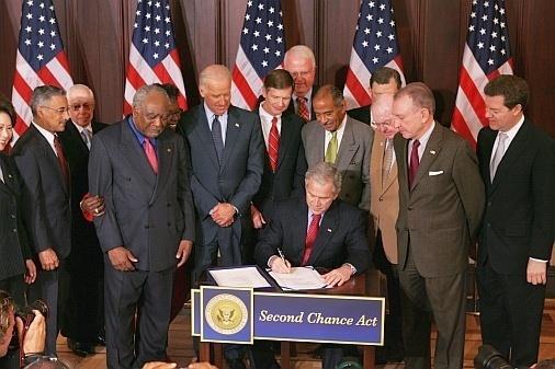 The Second Chance Act Public Law 110-199 signed into law on April 8, 2008.