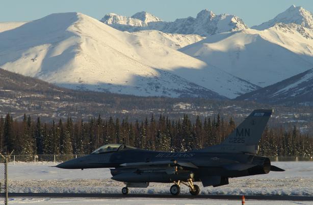 The Wing made history by being the first F-16 unit to intercept a Russian Bear Bomber off the coast of Alaska.