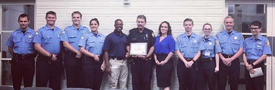 Organization Award at the VBPD/Crime Prevention Annual Awards Ceremony.