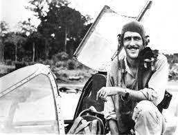 Douglas S. Thropp, Jr. Their mission was to search for and engage any airborne Japanese aircraft they might encounter. After circling Fabrica Airfield they headed for Carolina Airfield.