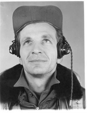 Flight-Engineer/Radio-Operator Tech-Sergeant Edward Herzog, USAAF McGuire Air Field circa 1945. His items are on display at the JBMDL, Ft. Dix Museum.