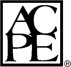 Continuing Education Credit The American Pharmacists Association is accredited by the Accreditation Council for Pharmacy Education as a provider of continuing pharmacy education.