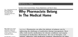 #5 Accountable Care Organizations Pharmacists are well trained health professional, yet they are often underused.