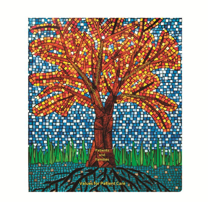 TITLE: Organizational Plan, Patient Care Services Page 5 of 11 Our professional practice model is symbolized by a mosaic tree which represents the caring contributions and combined efforts of every