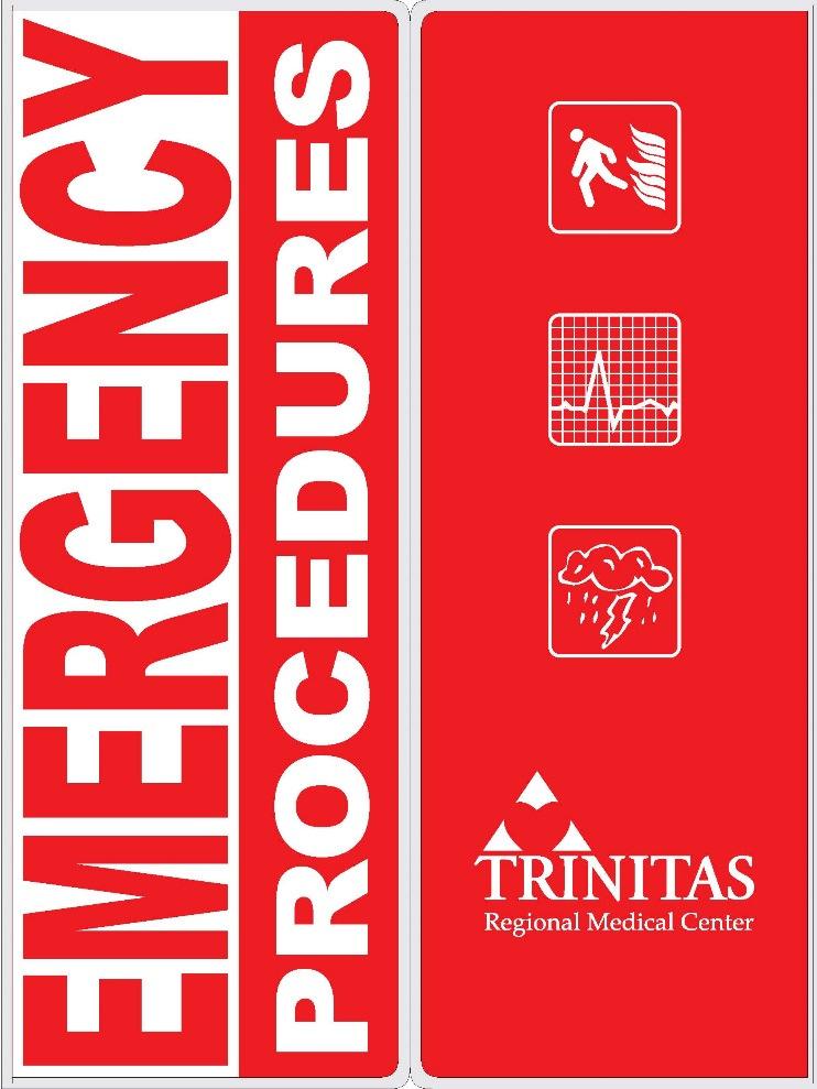 Emergency Procedures Quick reference guide located in each