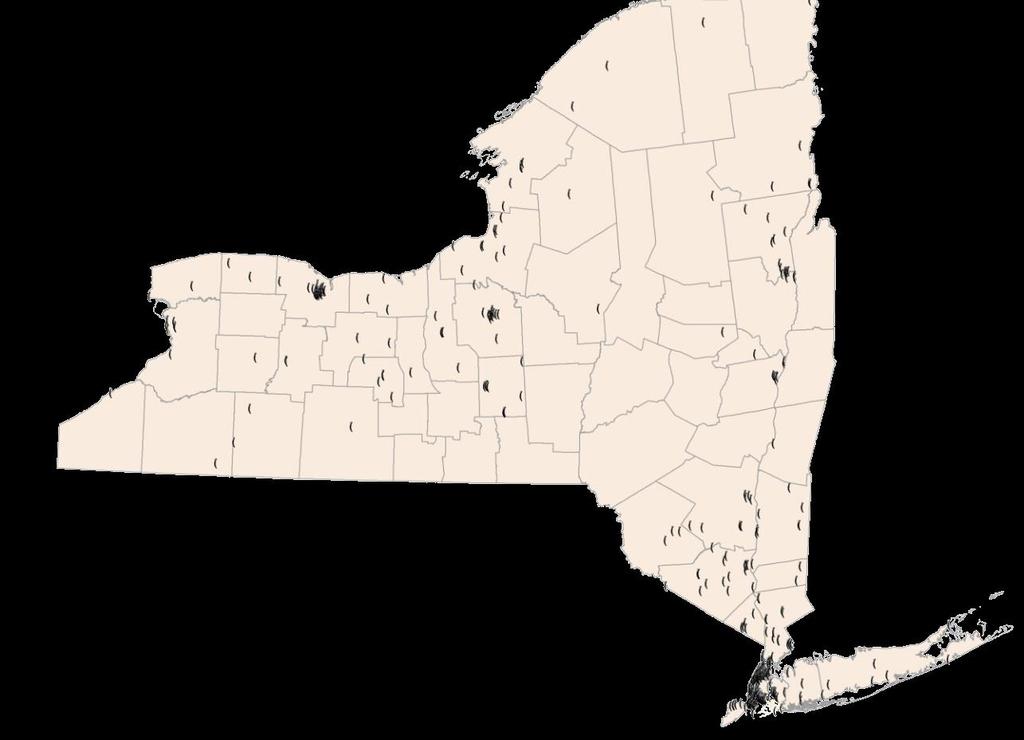17 New York State FQHC Sites Approximately 650 FQHC sites