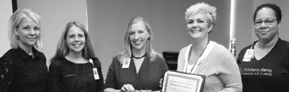 ALL ARE WELCOME: CREATING AN INCLUSIVE ENVIRONMENT FOR TRANSGENDER PATIENTS GPS Clinic Staff won the 2016 Kaleidoscope. Diversity Award. Left to right: Dr. Jill Jacobson, Dr.
