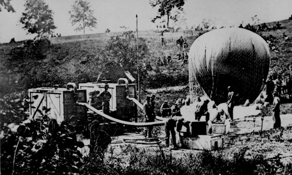 Photo of the Month Federal observation balloon