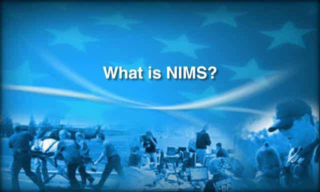 Managing an Incident The National Incident Management System (NIMS) provides a systematic, proactive approach to guide departments and agencies at all levels of government, nongovernmental