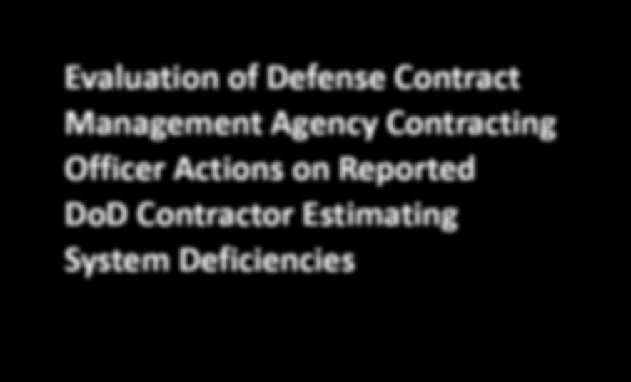 Contracting Officer Actions on Reported DoD