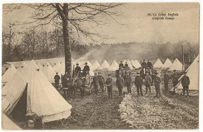 The contingent disembarked in the Norman capital of Rouen on the next day, October 4, and spent time at the large British Expeditionary Force Base Depot located there, in final training and