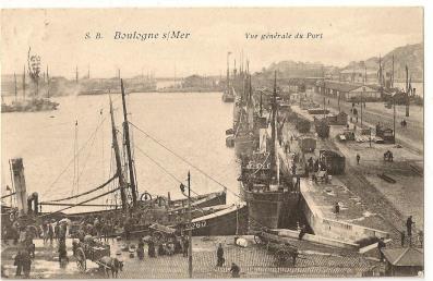 From there, a week later again, he was forwarded once more, on this occasion to the 7 th Convalescent Depot, also in Boulogne.