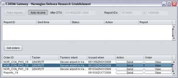 creating basic BML orders (5Ws) Orders are stored in an unmodified C2IEDM database Interoperates