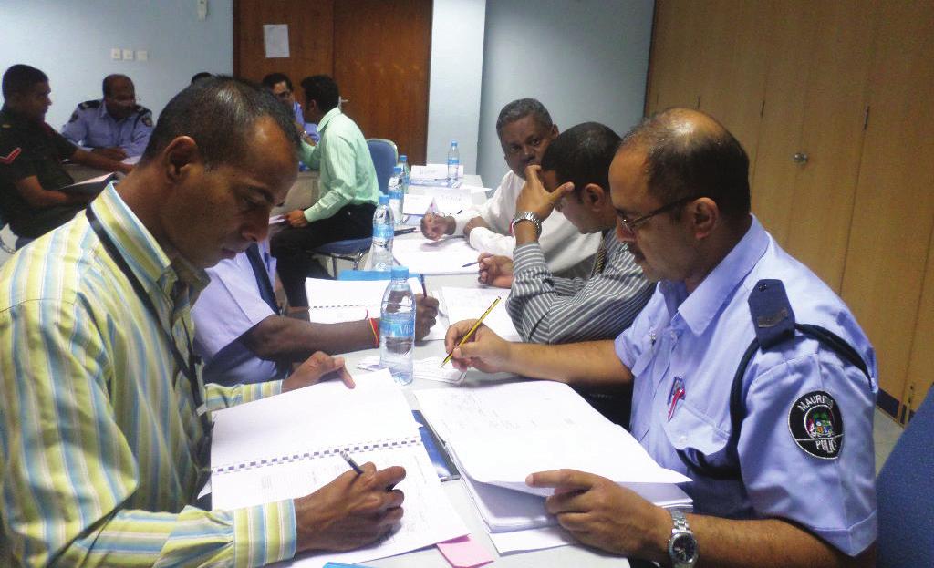AVSEC News DELIVERY OF NATIONAL TRAINING ACTIVITIES IN MAURITIUS The project team developed a specific training programme to address Mauritius AVSEC training needs and delivered the following four