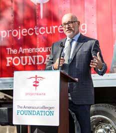 AmerisourceBergen Chief Marketing Officer and AmerisourceBergen Foundation President Gina Clark stated, Today s event is exactly what the AmerisourceBergen Foundation is about enabling healthcare for