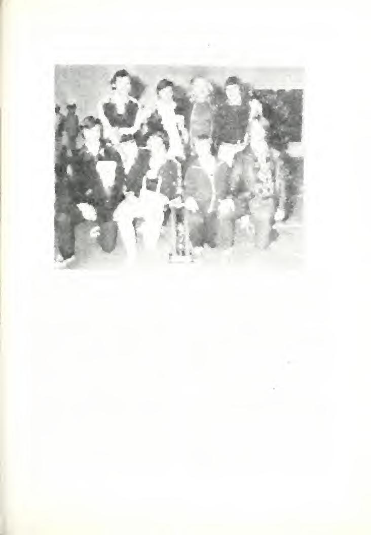 THE KENTUCKY HIGH SCHOOL ATHLETE FOR MARCH 1974 TAXES CREEK H.S. BOYS' GYMNASTICS TEAM 1974 K.H.S.A.A. STATE CHAMPION Page Nine (Leil to Righl) Fronl Row: Bill Williams, Paul DeLuca, Scot Wilce, Mark Barlon.