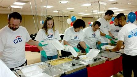 NEW YORK, NEW YORK At Citi s Headquarters in Tribeca, the Citi Veterans Network New York City, led hundreds of