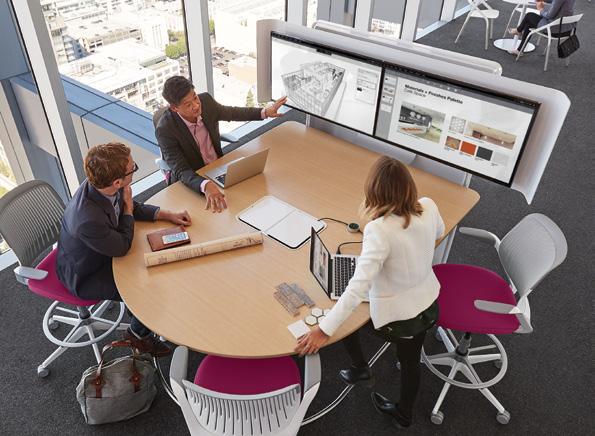 media:scape Overview A Range of Solutions media:scape Table By making information integral and meetings more inclusive, the media:scape Table amplifies ideas and productivity.