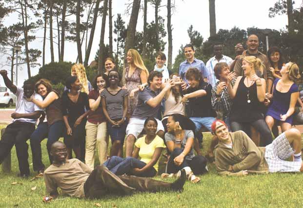 A group of postgraduate/research students Photo Credit: Stephane Meintjes establishment of a strategic research partnership between BioBRU and key researchers at UCT and Pretoria University with a